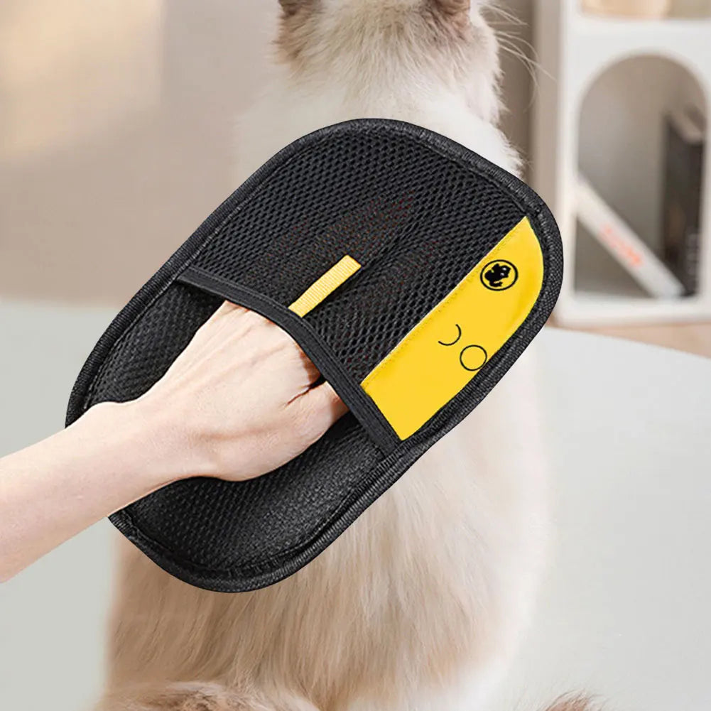 Pet Hair Removal Glove Depilation Deshedding Mitt for Dog Cat Cleaning Soft Grooming Brush Hair Remover from Sofa Clothes Carpet